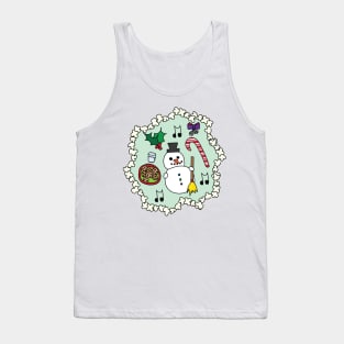 Holiday Snowman! Tank Top